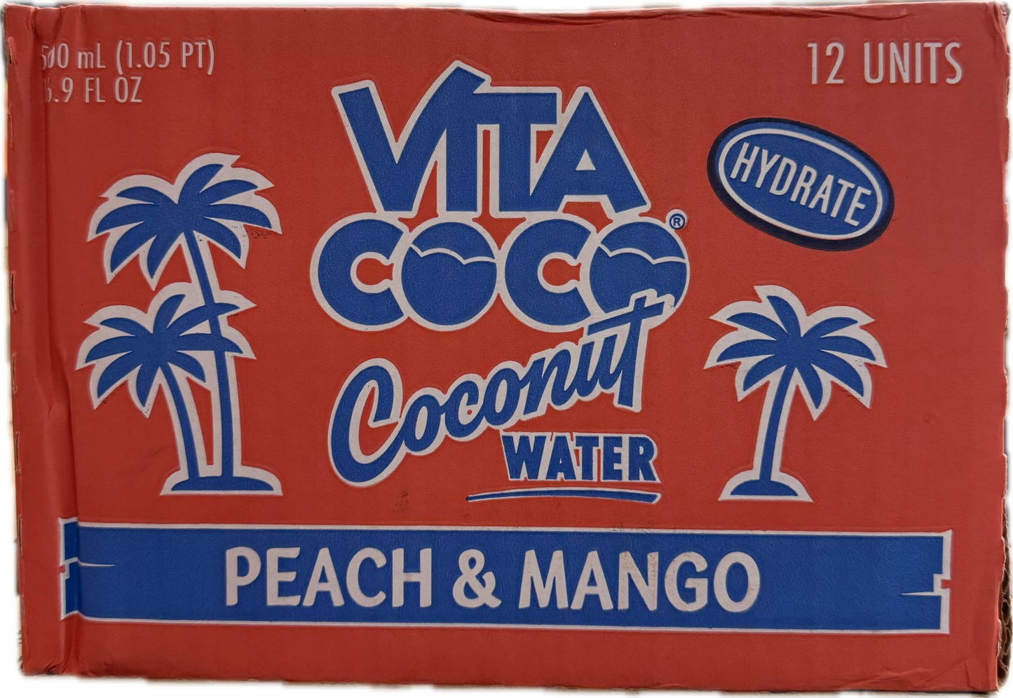 Vita Coco Peach and Mango 12x16.9 Oz