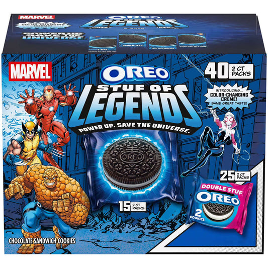 OREO Marvel Cookies Variety Pack 1.02oz 40pk