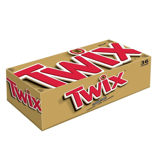 Twix Chocolate Cookie Bars 1.79oz 36ct