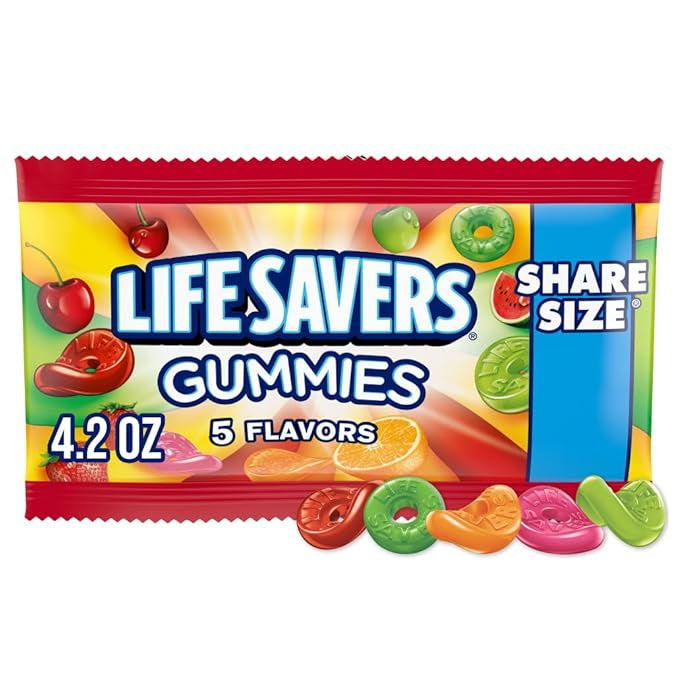 Life Savers Gummies 5 Flavors Share Size 15x4.2oz