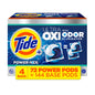 Tide Pods Ultra Oxi with Oder Eliminators Laundry Detergent 18PC X 4pk (3kg)