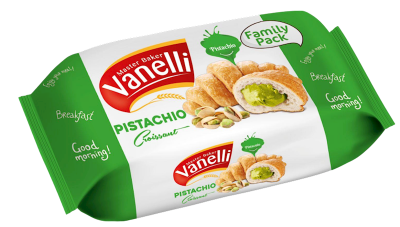 Master Braker Vanelli Pistachio Croissant 6pk