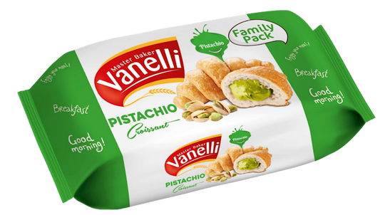 Master Braker Vanelli Pistachio Croissant 6pk