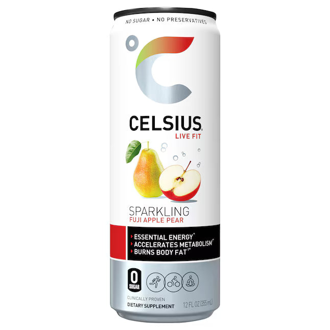 CELSIUS Fuji Apple Pear 12/12OZ