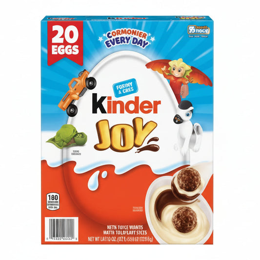 Kinder Joy White Surprise Egg 20ct