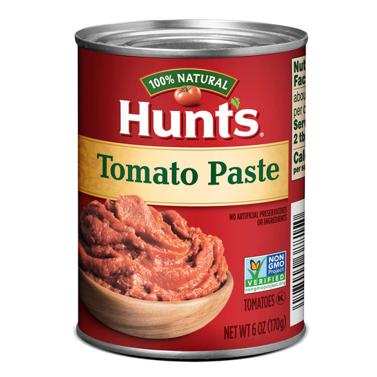 Hunts Tomato Paste 6oz 6pk