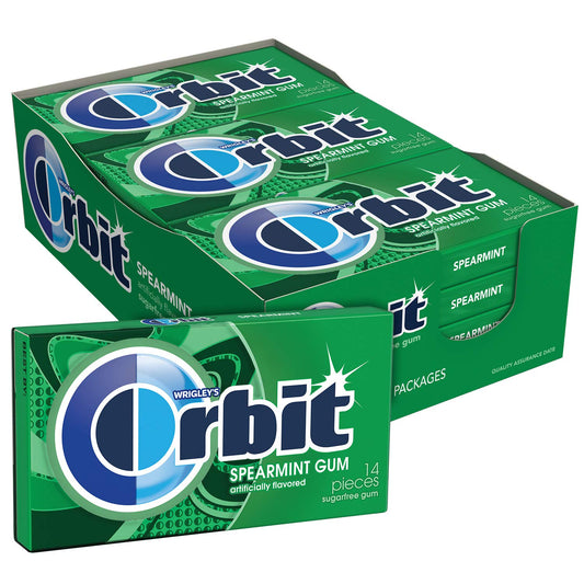 Orbit Spearmint Gum 12-14pk
