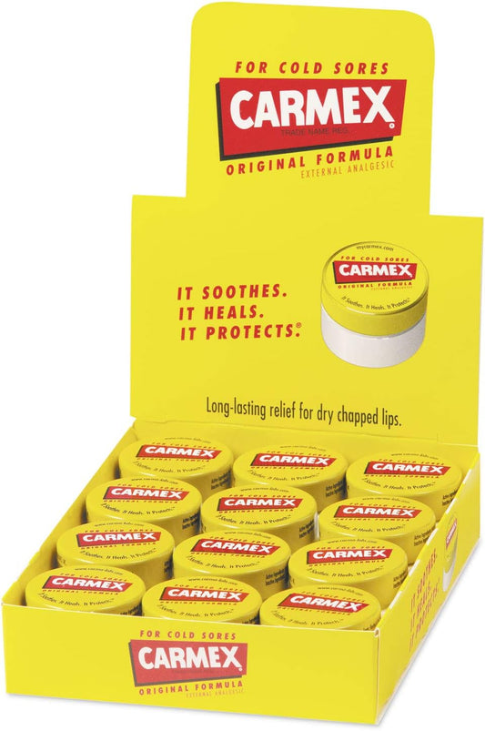 Carmex Lip Jar 12pk