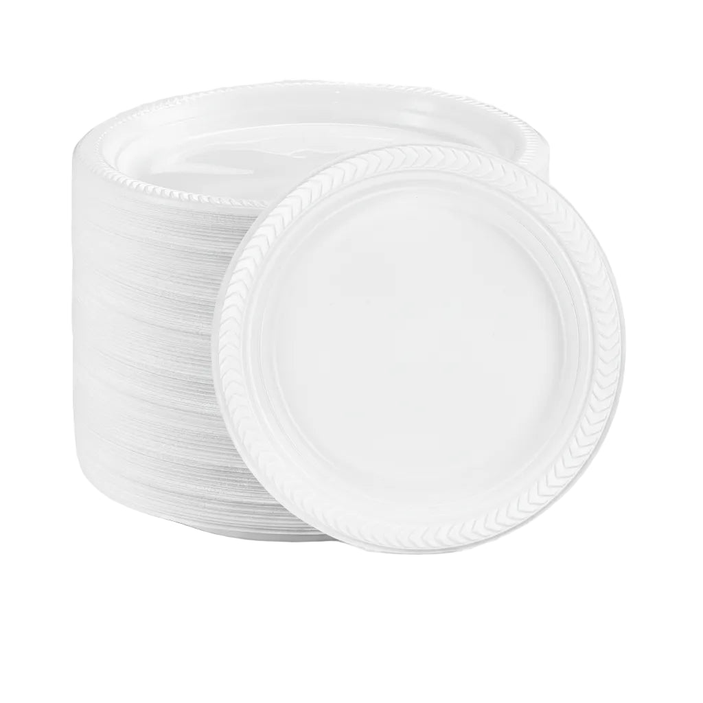 Heavy Duty 9” Plastic Plates WS-9/400