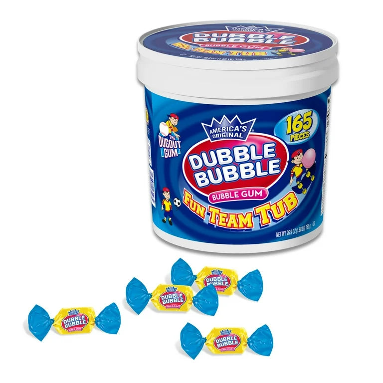 Dubble Bubble Tub (165pc) 26.2oz