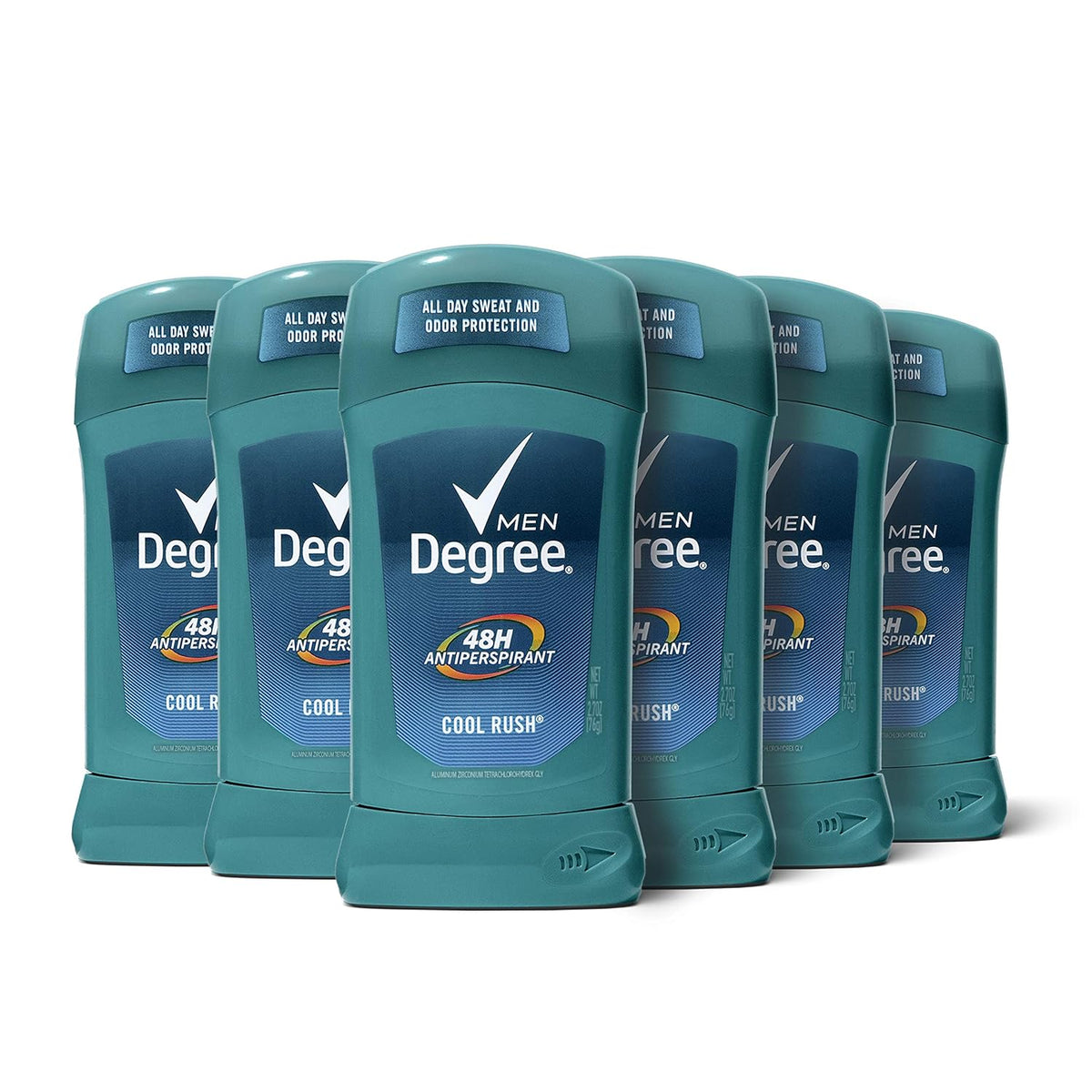 Degree Men Deodorant Stick Cool Comfort 2.7oz 6‑Pack