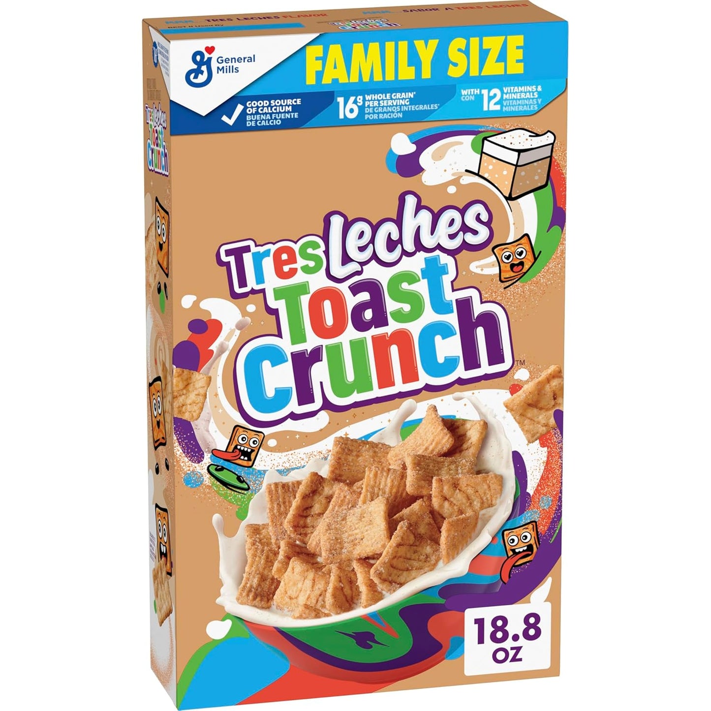 Tres Leches Toast Crunch 532gm
