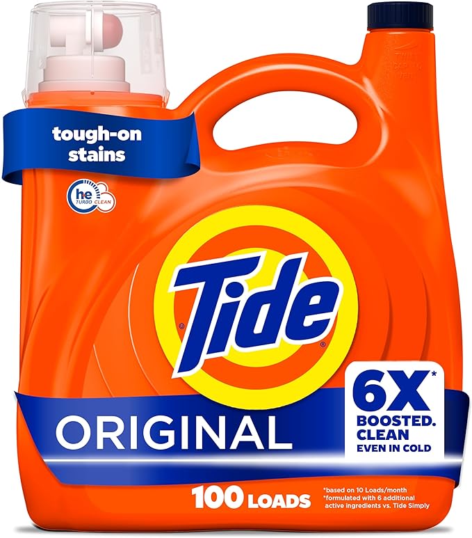 Tide Original Scent 125oz 100loads