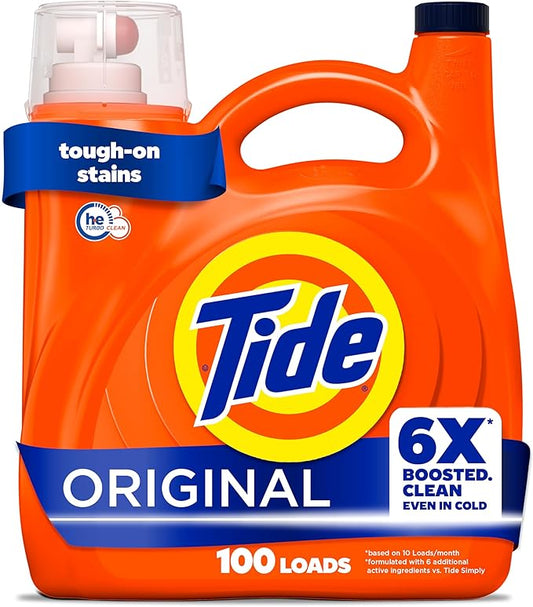 Tide Original Scent 125oz 100loads