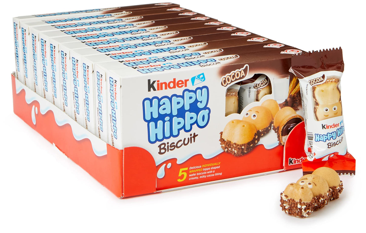 Kinder Happy Hippo Cocoa 10x103.5gm