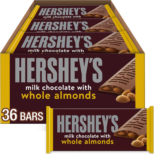 Hershey Milk Chocolate with Whole Almonds 36ct