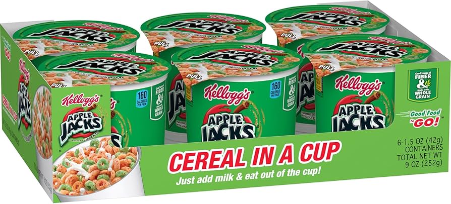 Kellogg's Cereal Cups 6/1.5oz