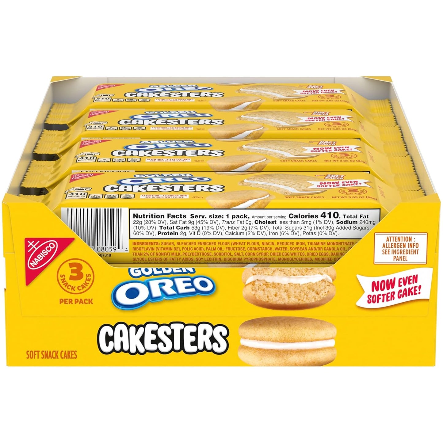 Oreo Golden Cakesters 8ct