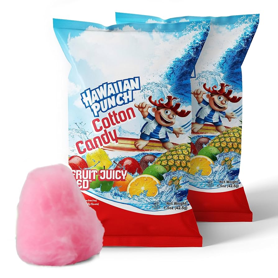 Hawaiian Punch Cotton Candy 3.10z