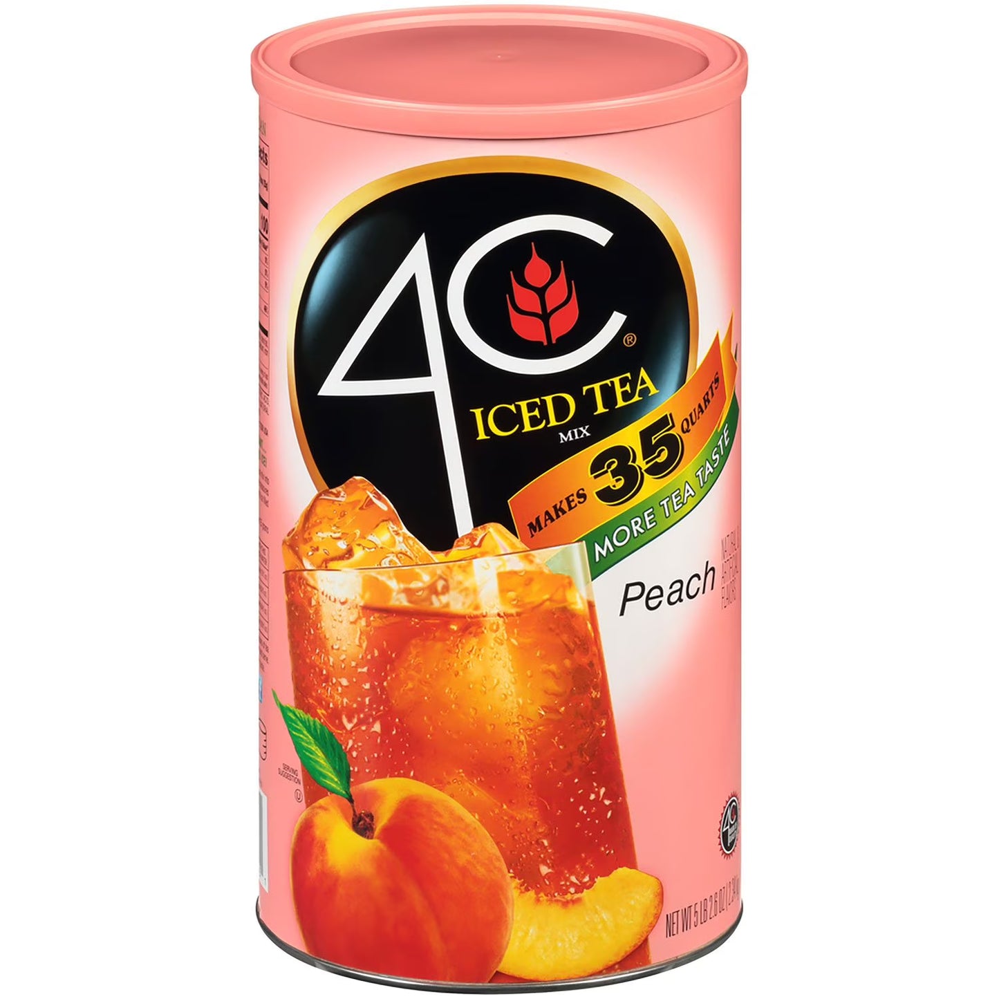 4C Peach Iced Tea Mix 82.6 oz.