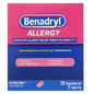 Benadryl 25 Packets x 2 Tablets