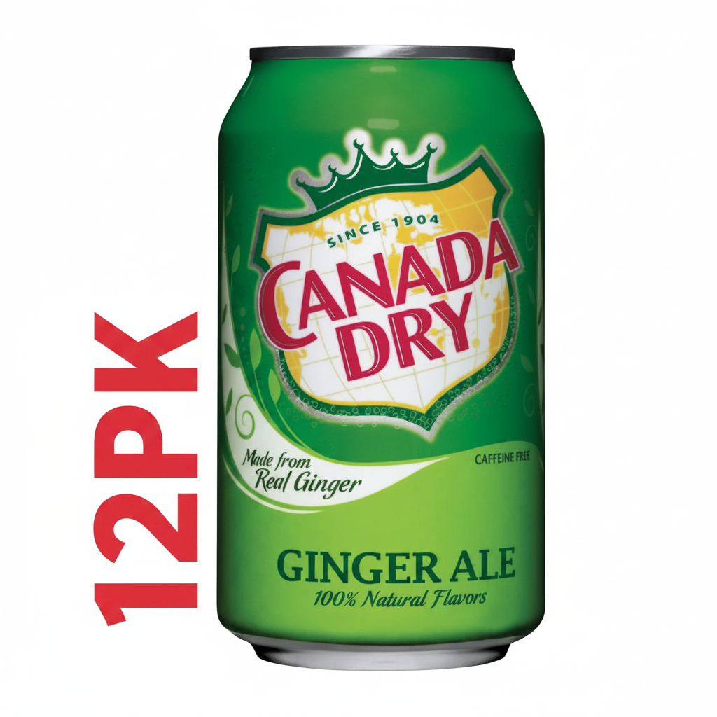 Canada Dry Ginger Ale Soda 12oz