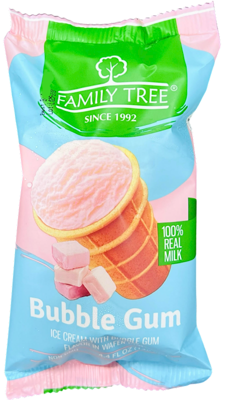 Family Tree Ice Cream 4.4oz X 15pk