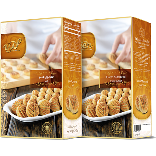 Leen Dates Maamoul Whole Wheat 240g 20pk