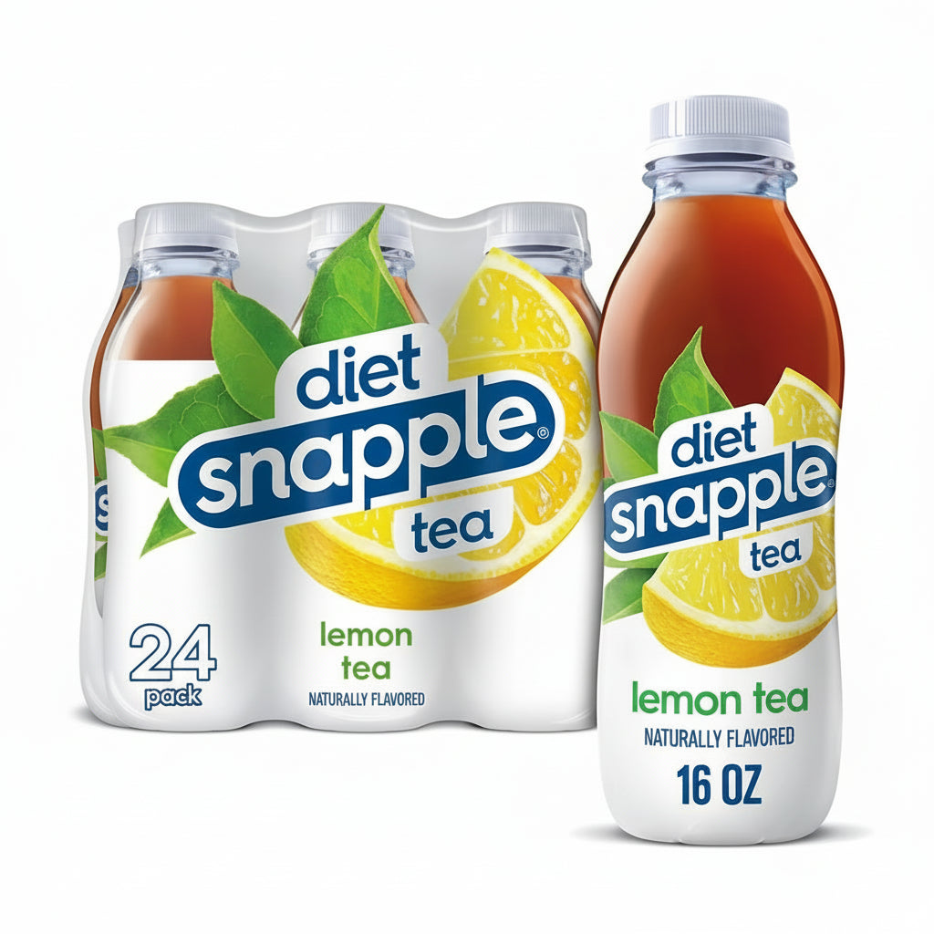Snapple diet Lemon Tea Juice 16Oz 24Ct