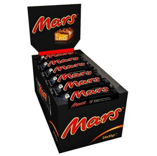 Mars Bar Chocolate 24x51g