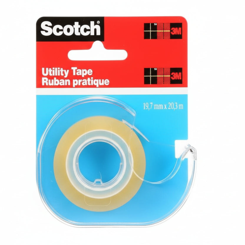 3M RK-2S 1/2 inch X 700 inch Scotch Utility Tape 8rolls