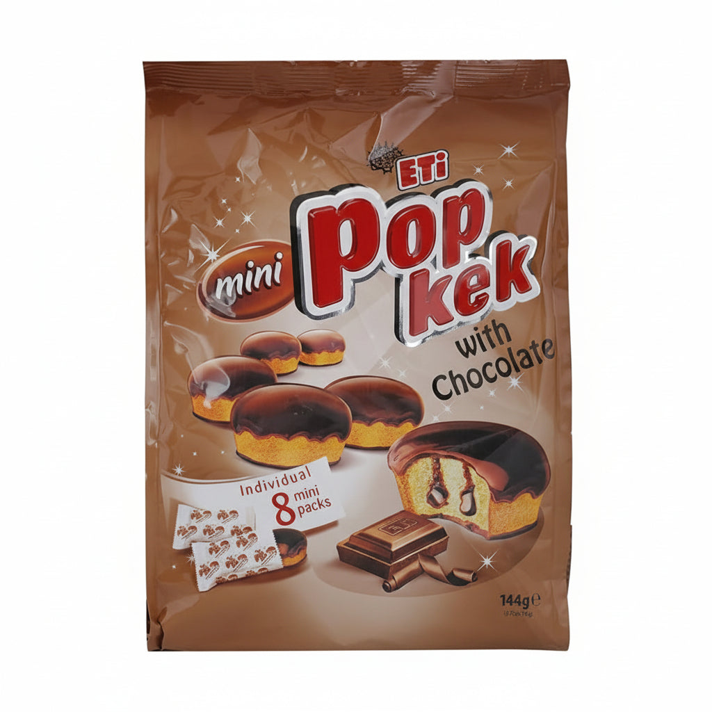 Eti Pop kek mini Cake With Chocolate 1 pouches x 144g