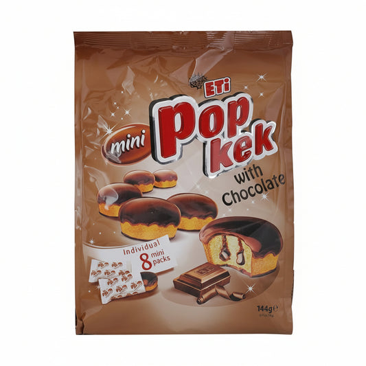 Eti Pop kek mini Cake With Chocolate 1 pouches x 144g