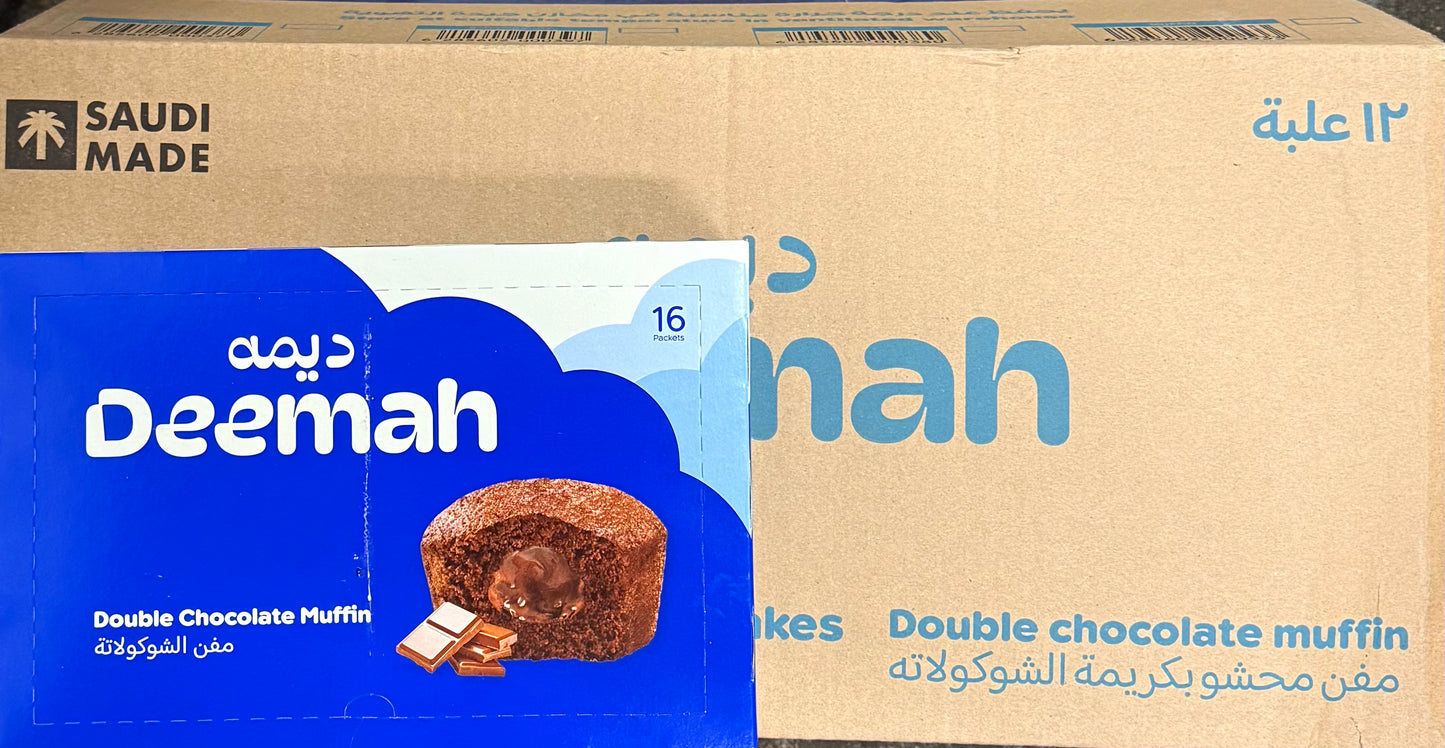 Deemah Double Chocolate Muffin 1x16x27 gm