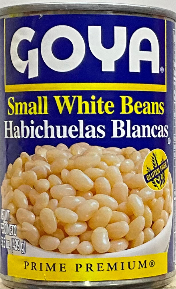 Goya Small White Beans 24x15oz