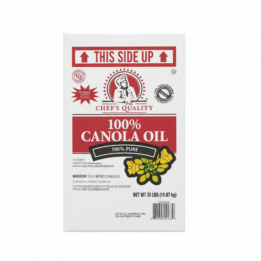 Chef's Quality Canola Salad Oil 35lb