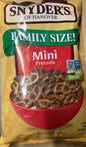 Snyders Mini Pritzels Family Size 454 gm