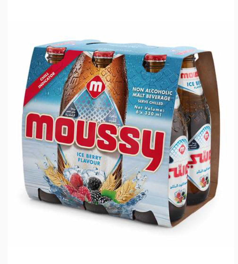 Moussy Ice Berry Flavor (4x6x330ml)
