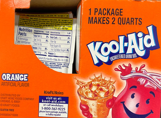 Kool-Aid Orange Drink Mix Packet (.15 oz.)