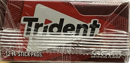 Trident Sugar Free Gum Cinnamon 14 sticks 12pk