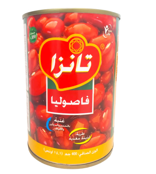 Tanza Red Beans 24x400g