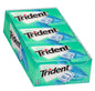 Trident Sugar Free Gum Minty Sweet Twist 14 sticks 12pk