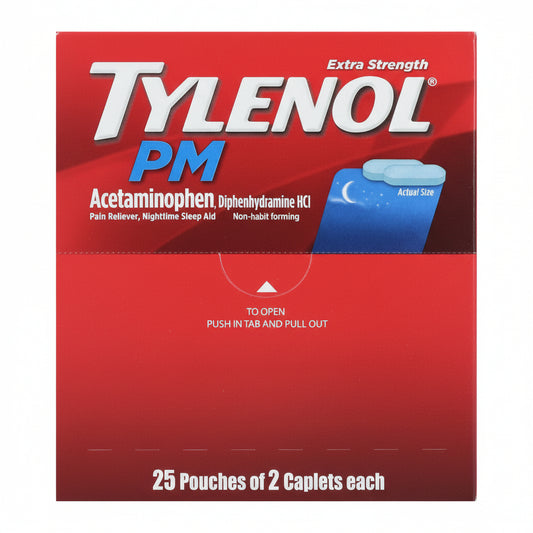 Tylenol PM Extra Strength 25x2pck
