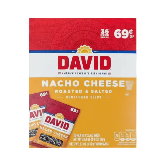 David Nacho Cheese 36 Bags
