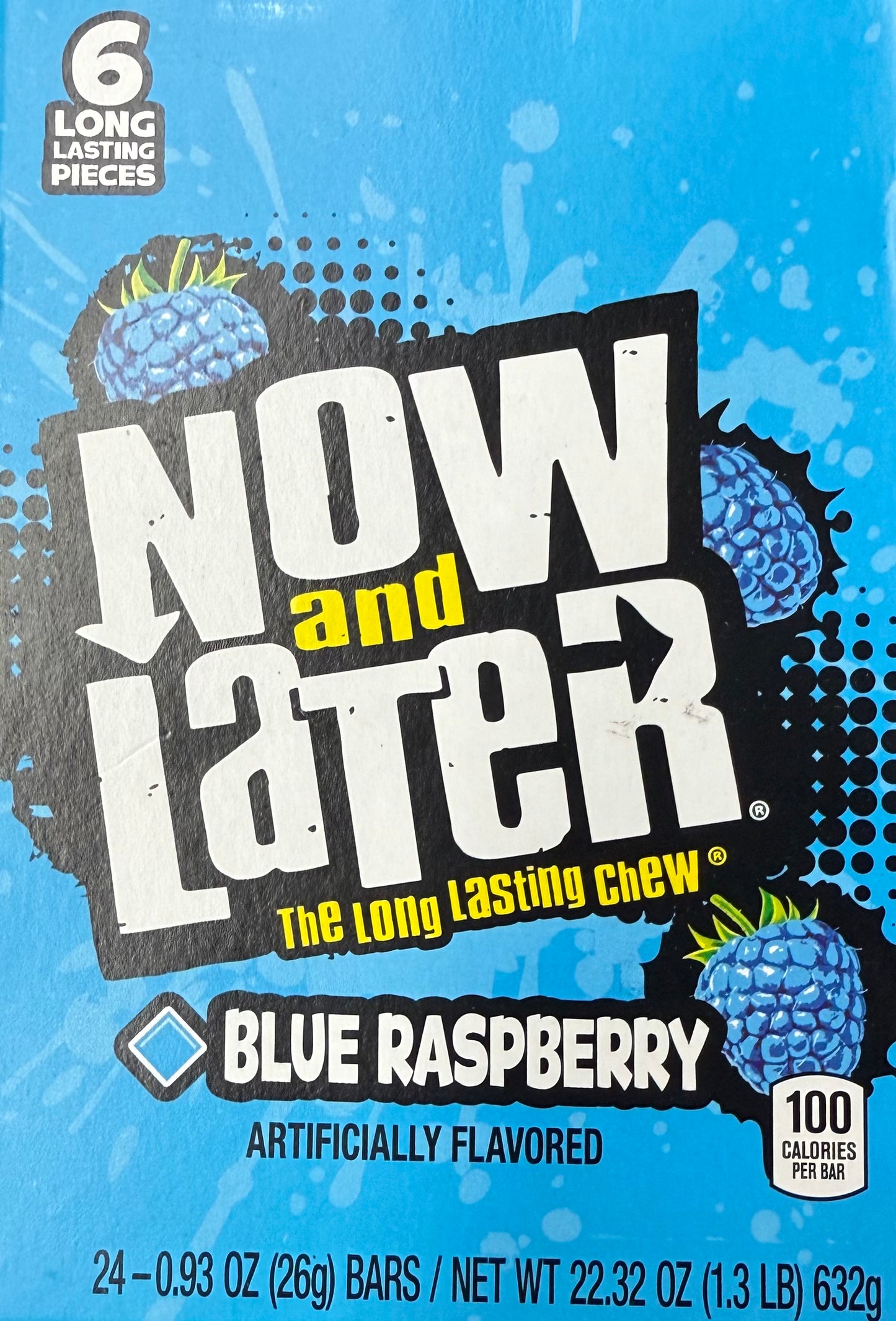Now and Later Original Bluerapberry