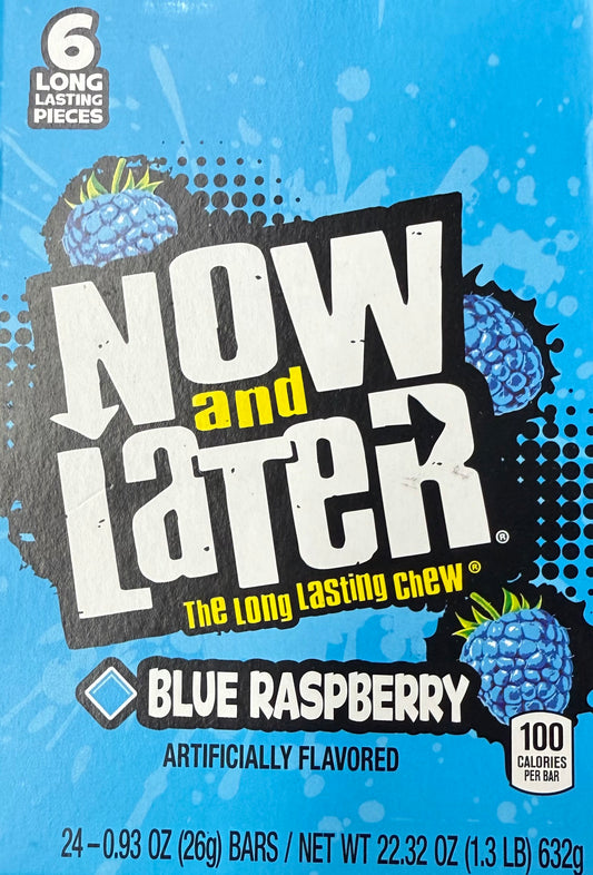 Now and Later Original Bluerapberry