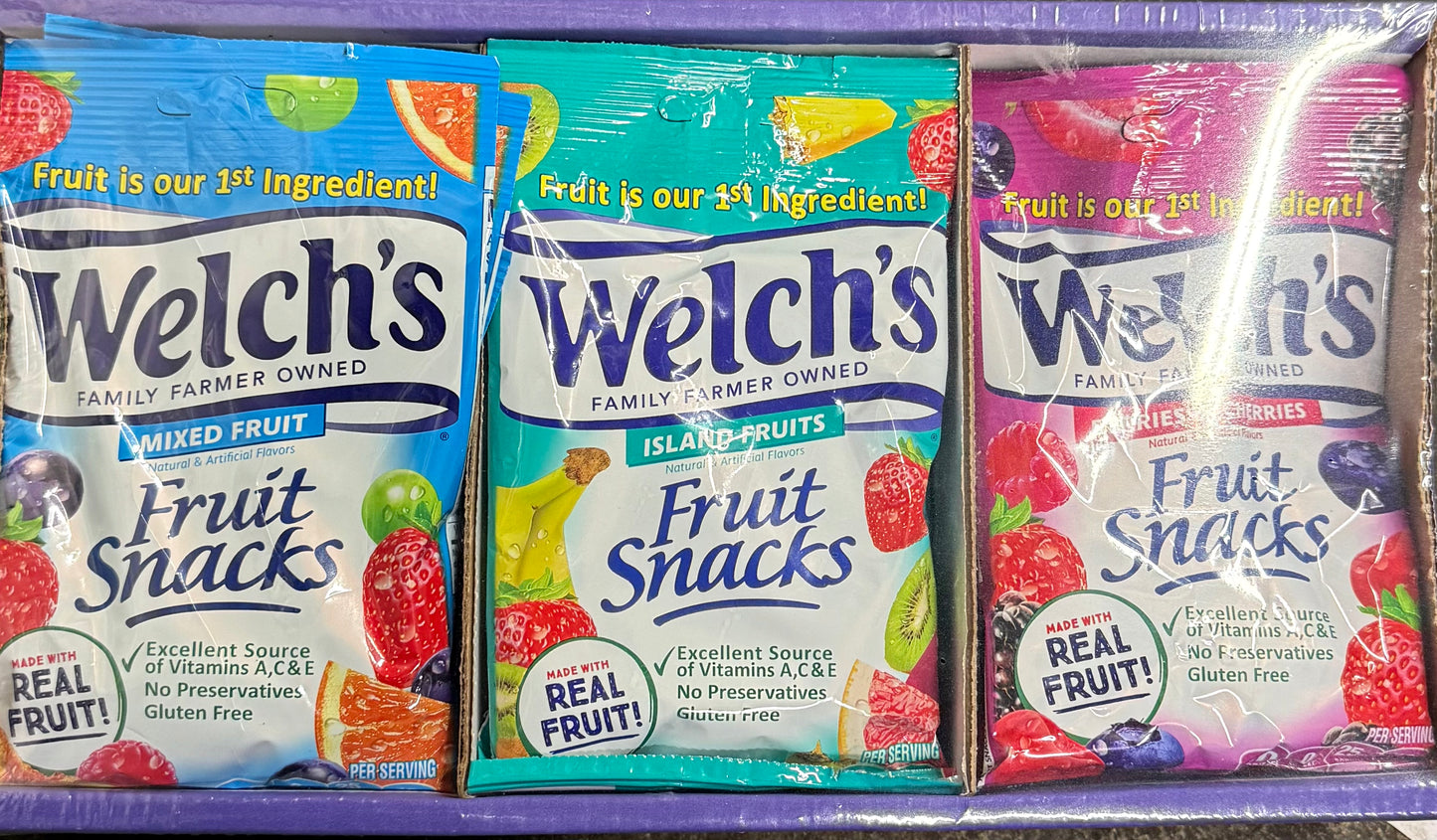 Welch’s Veriety Fruit Snacks 42ct