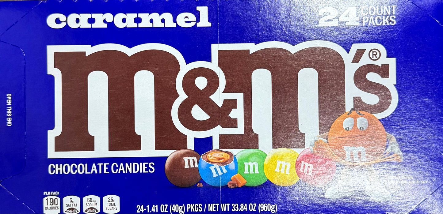 M&M Caramel 24ct