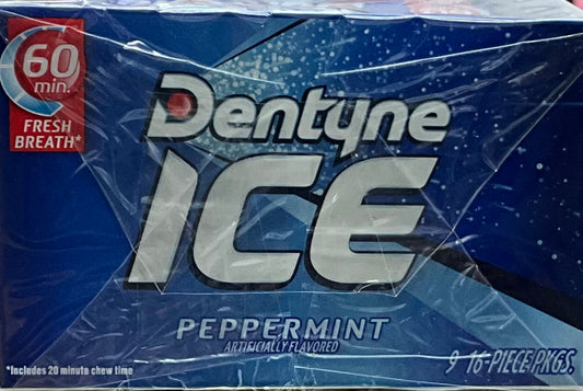 Dentyne Ice Peppermint 9 - 16pk