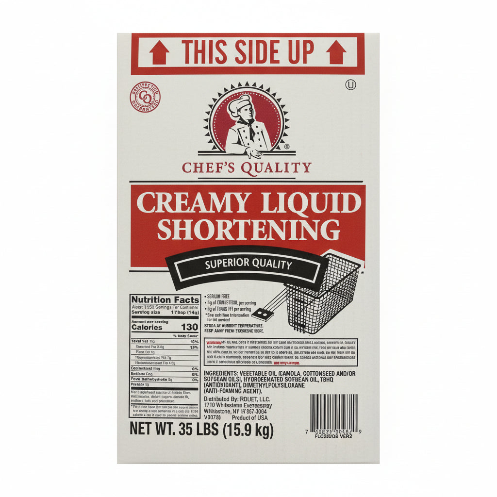 Chef's Quality Creamy Fry Oil Superior Liquid, 35lb